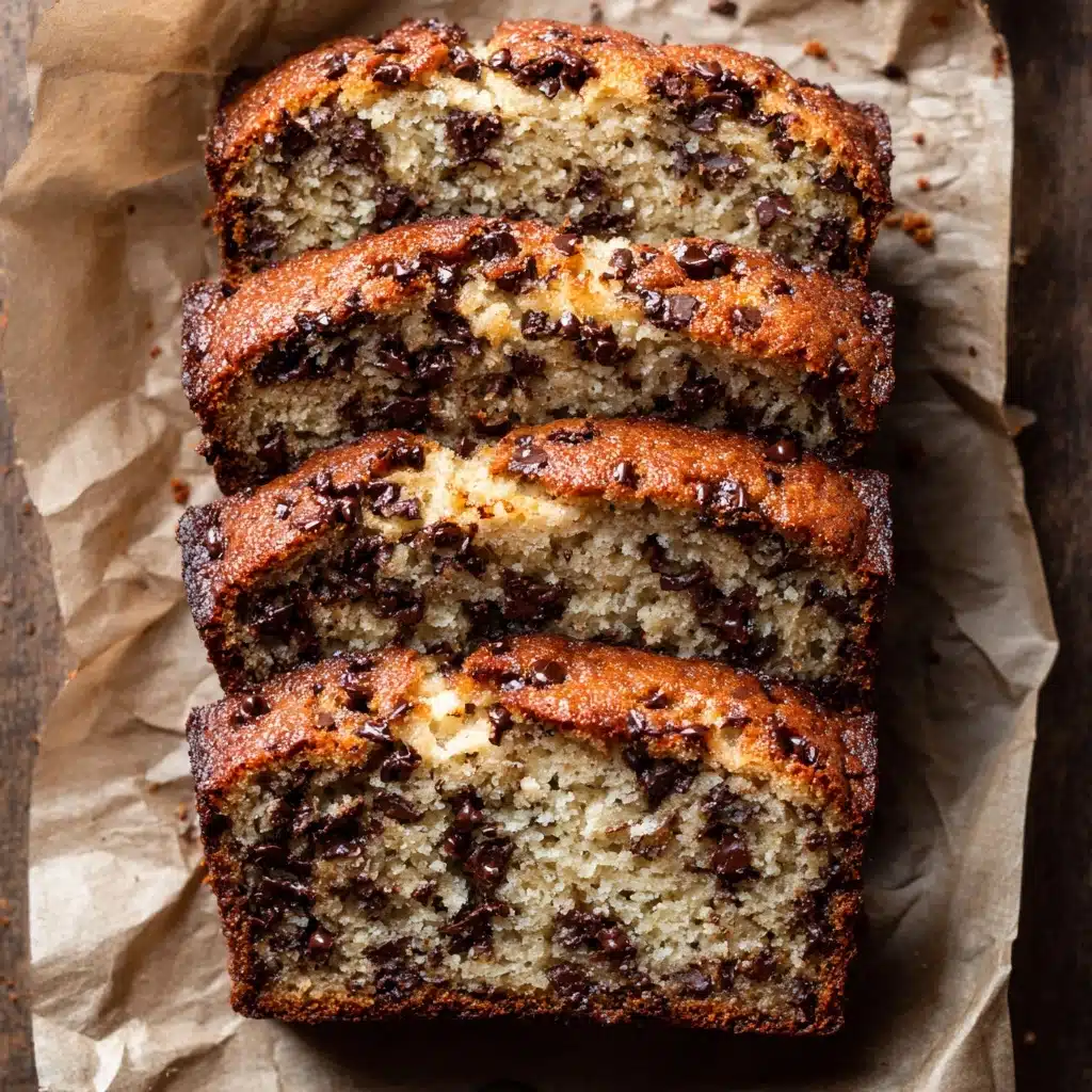 Moist Banana Cake with Chocolate Chips Recipe - Recipe Image