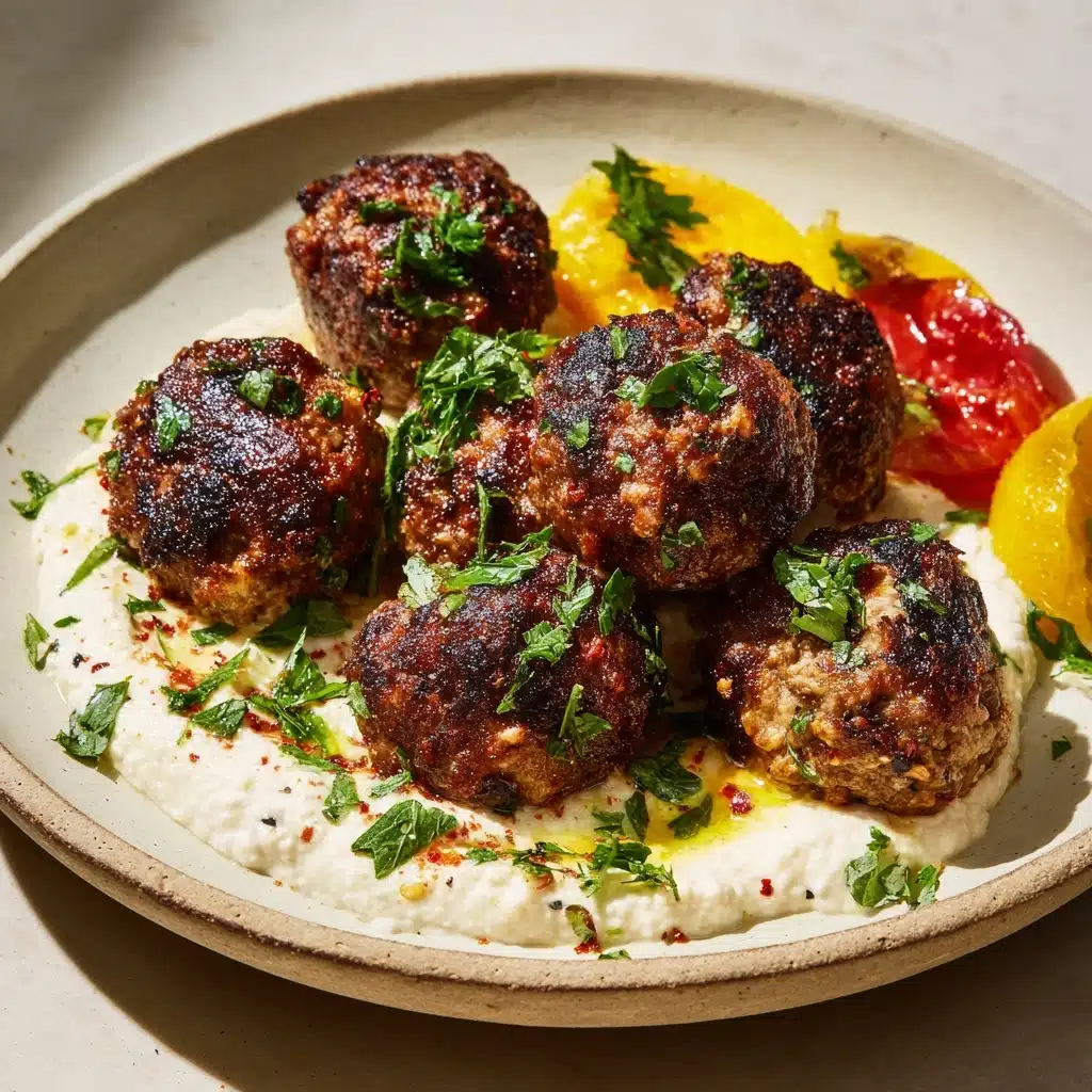 Greek Turkey Meatballs with Tzatziki Recipe - Recipe Image