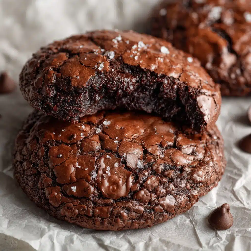 Fudgy Chewy Browkies (Brookies)