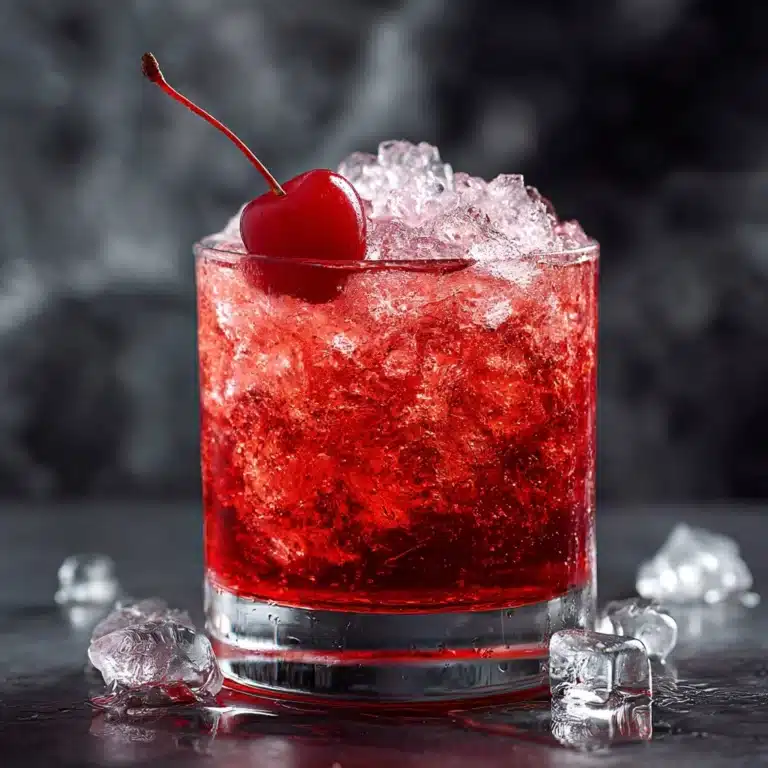 Cherry Spritz Mocktail Recipe