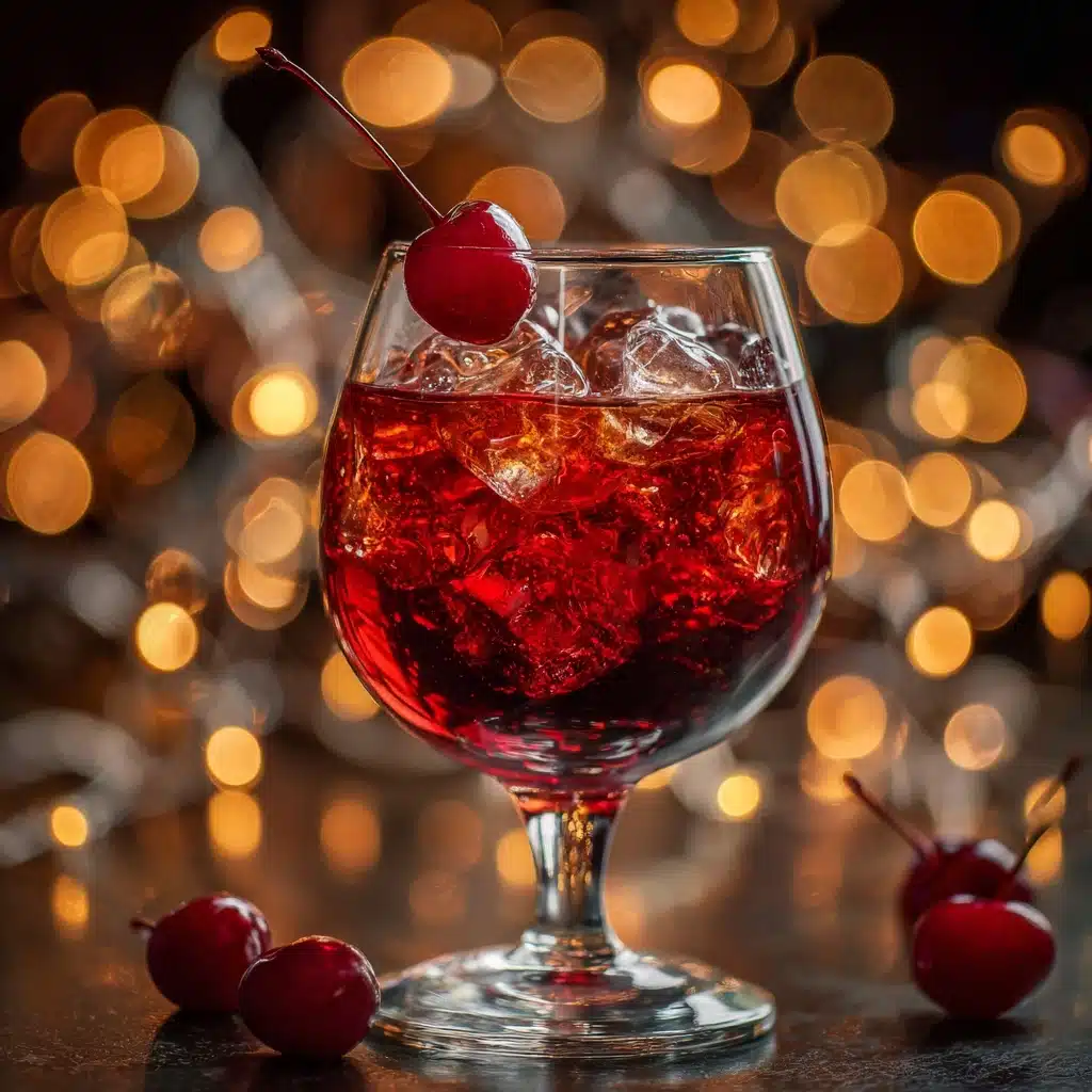 Cherry Spritz Mocktail Recipe - Recipe Image