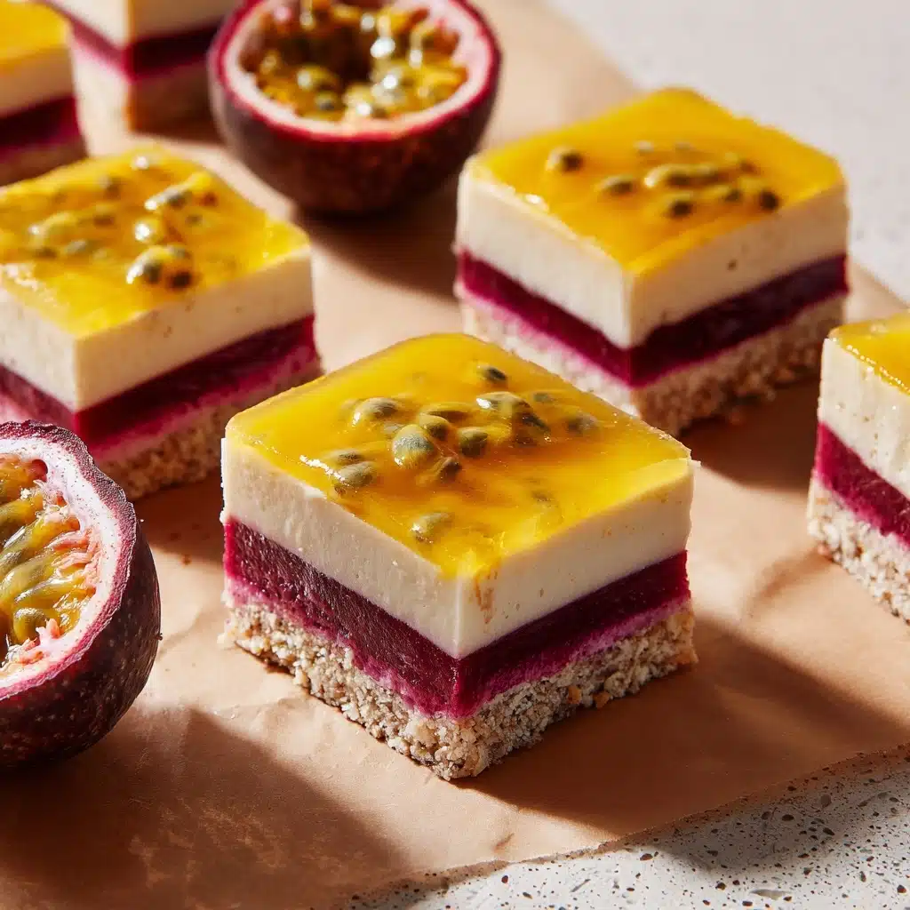 Mango and Passionfruit Bars Recipe - Recipe Image