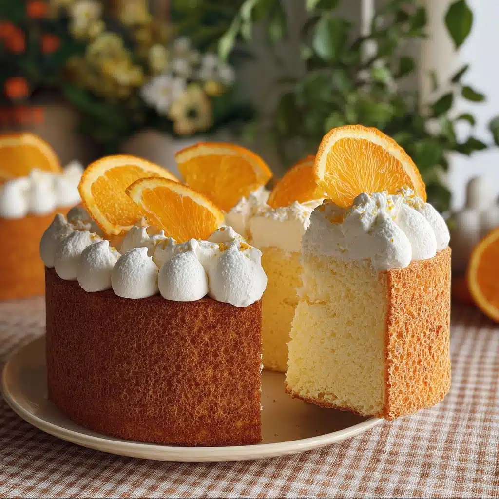 Orange Chiffon Cake Recipe - Recipe Image