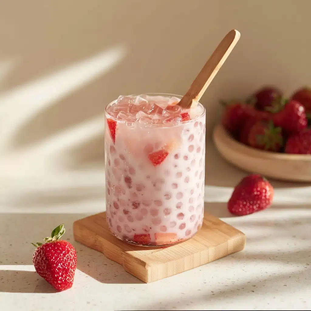 Strawberry Sago Recipe - Recipe Image