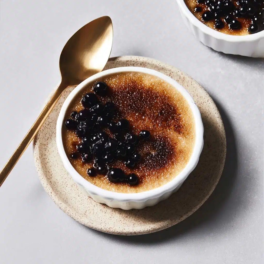Bubble Tea Crème Brûlée Recipe - Recipe Image