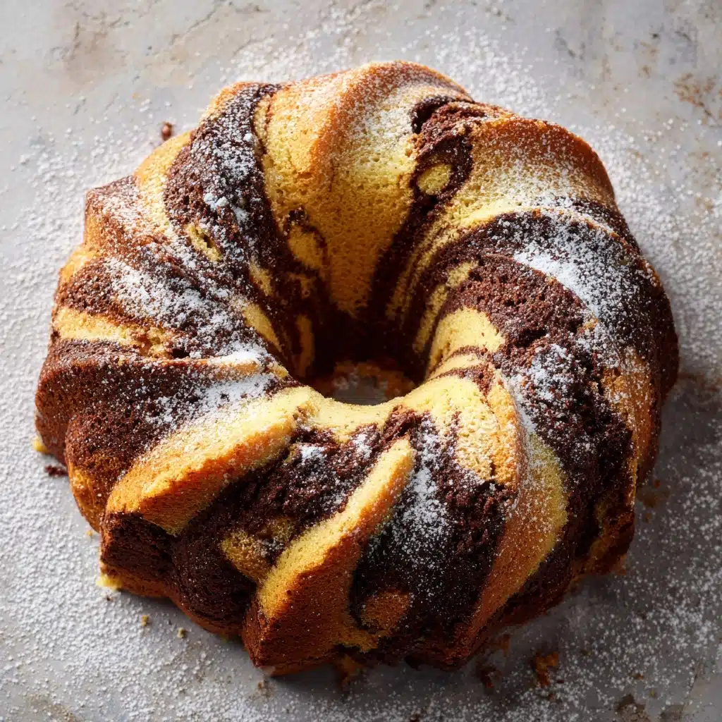 Marble Swirl Cake Recipe - Recipe Image