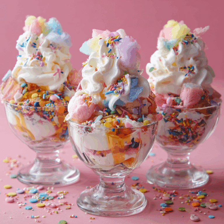Unicorn Sundae Cups