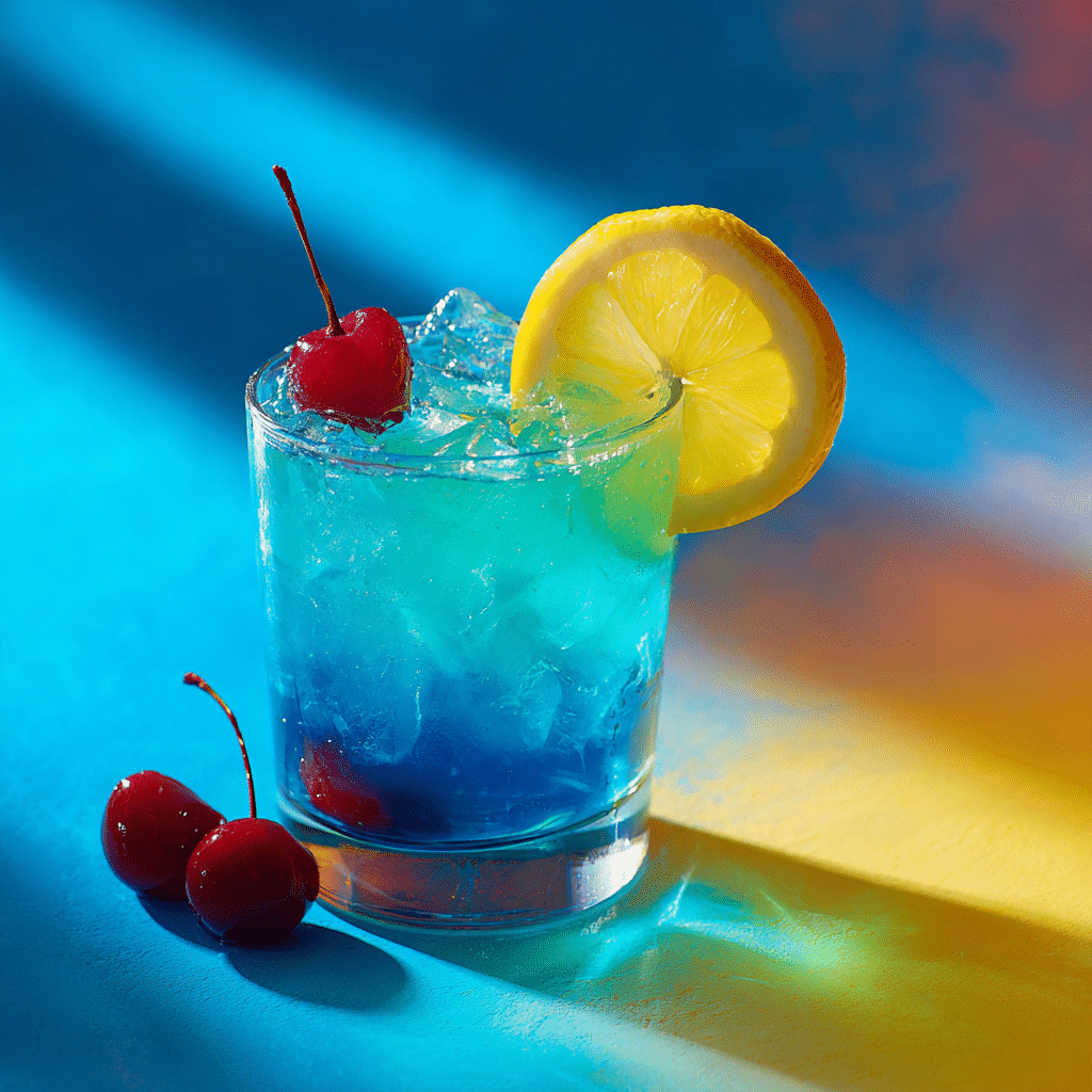 Blue Lagoon Mocktail