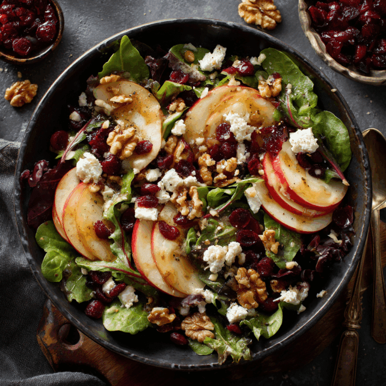 Apple Walnut Salad