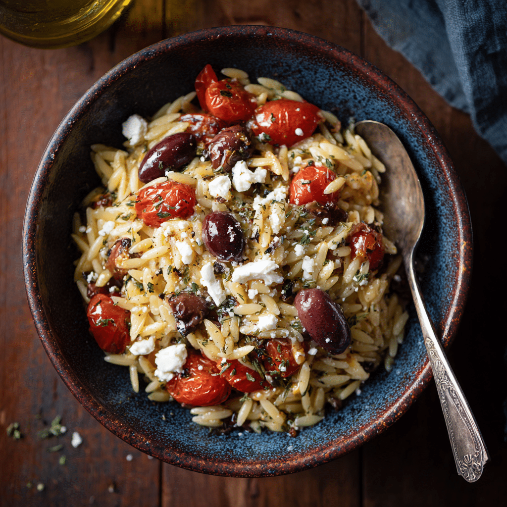Greek Orzo Salad