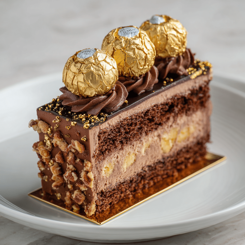 Ferrero Rocher Cake