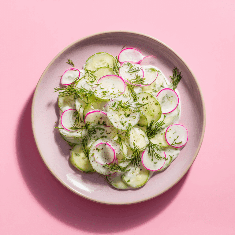 Cucumber Radish Salad