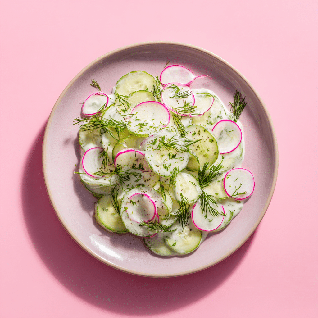 Cucumber Radish Salad