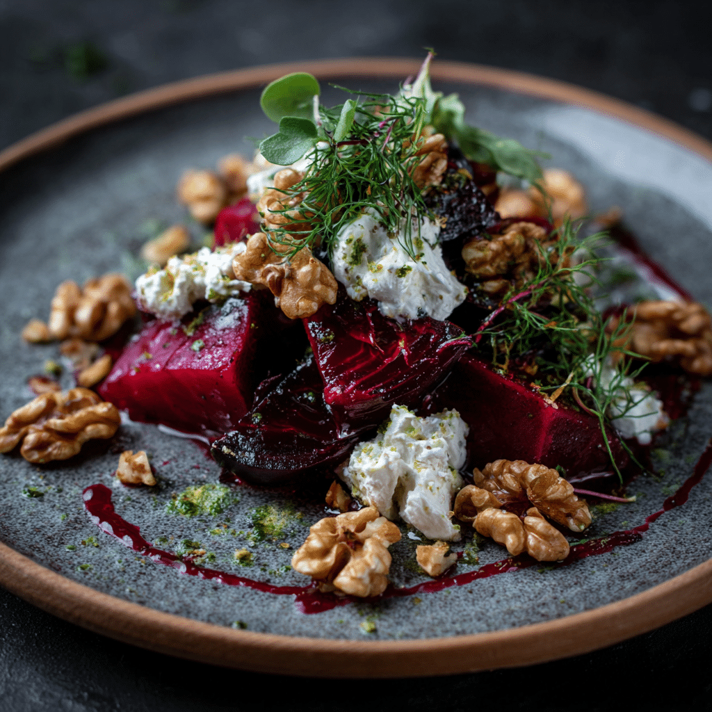 Beetroot & Goat Cheese Salad