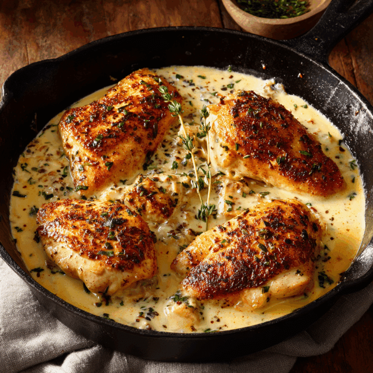 Creamy Garlic Chicken