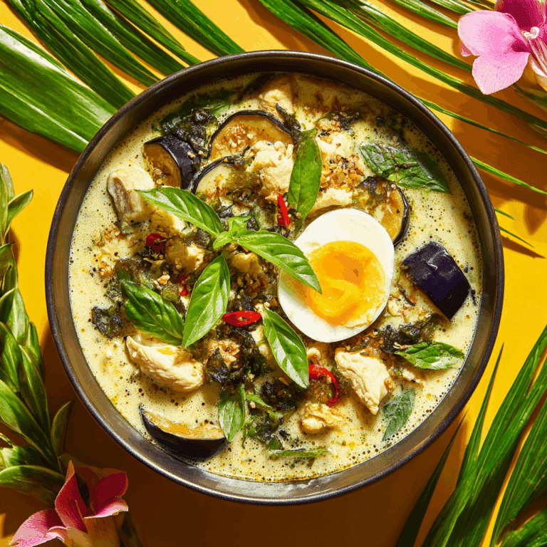 Thai Green Curry with Chicken