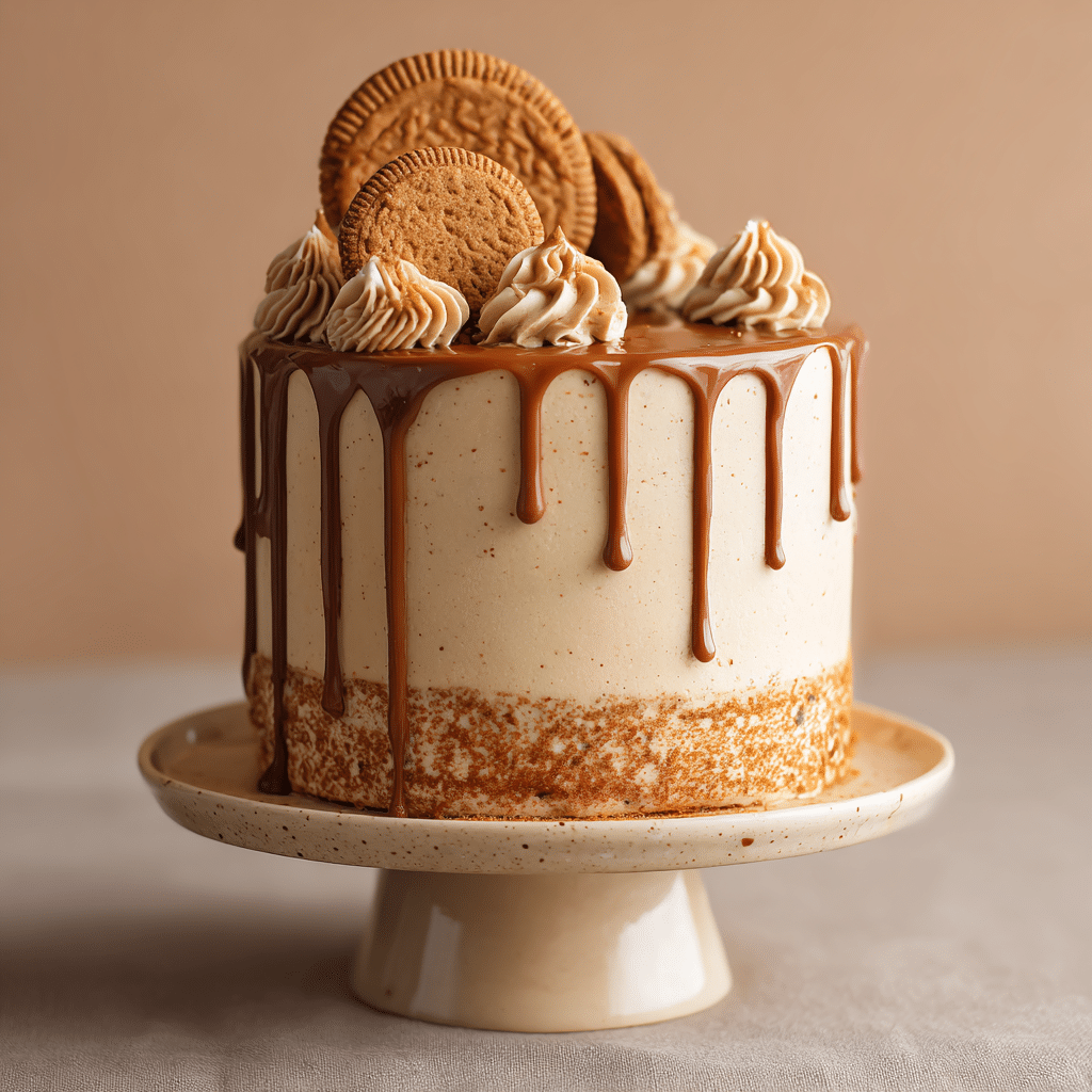 Biscoff Birthday Cake
