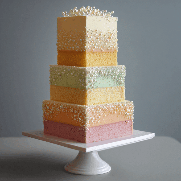 Ombre Velvet Layer Cake
