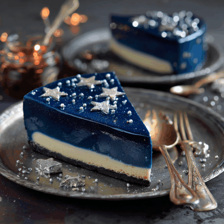 Starry Night Cheesecake
