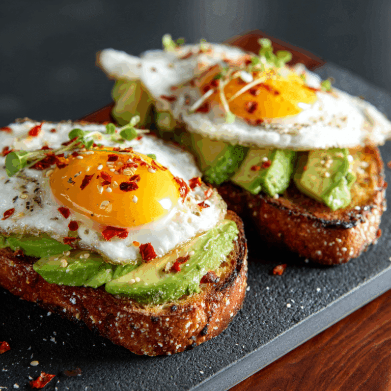 Avocado & Egg Toast