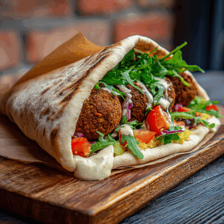 Spicy Falafel Wrap