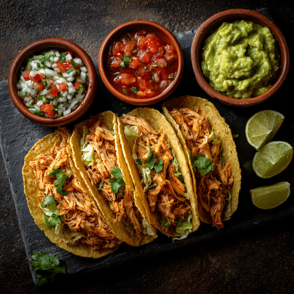 Slow Cooker Mexican Shredded Chicken
