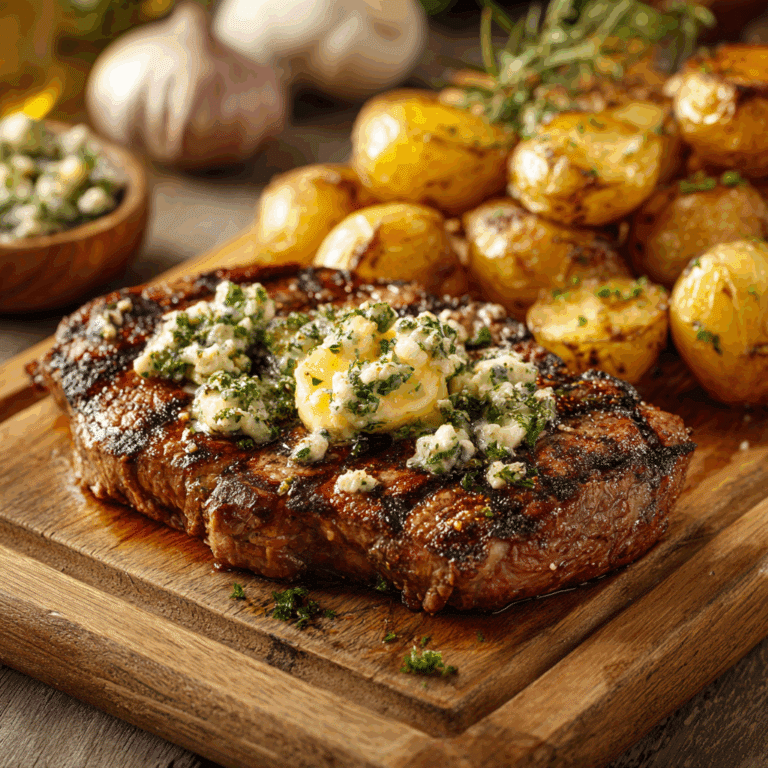 Steak with Garlic Butter