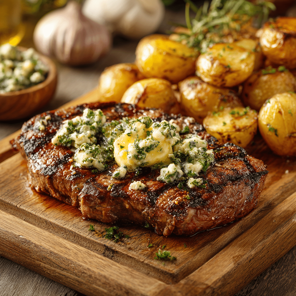 Steak with Garlic Butter