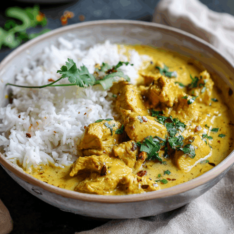 Chicken Curry with Rice