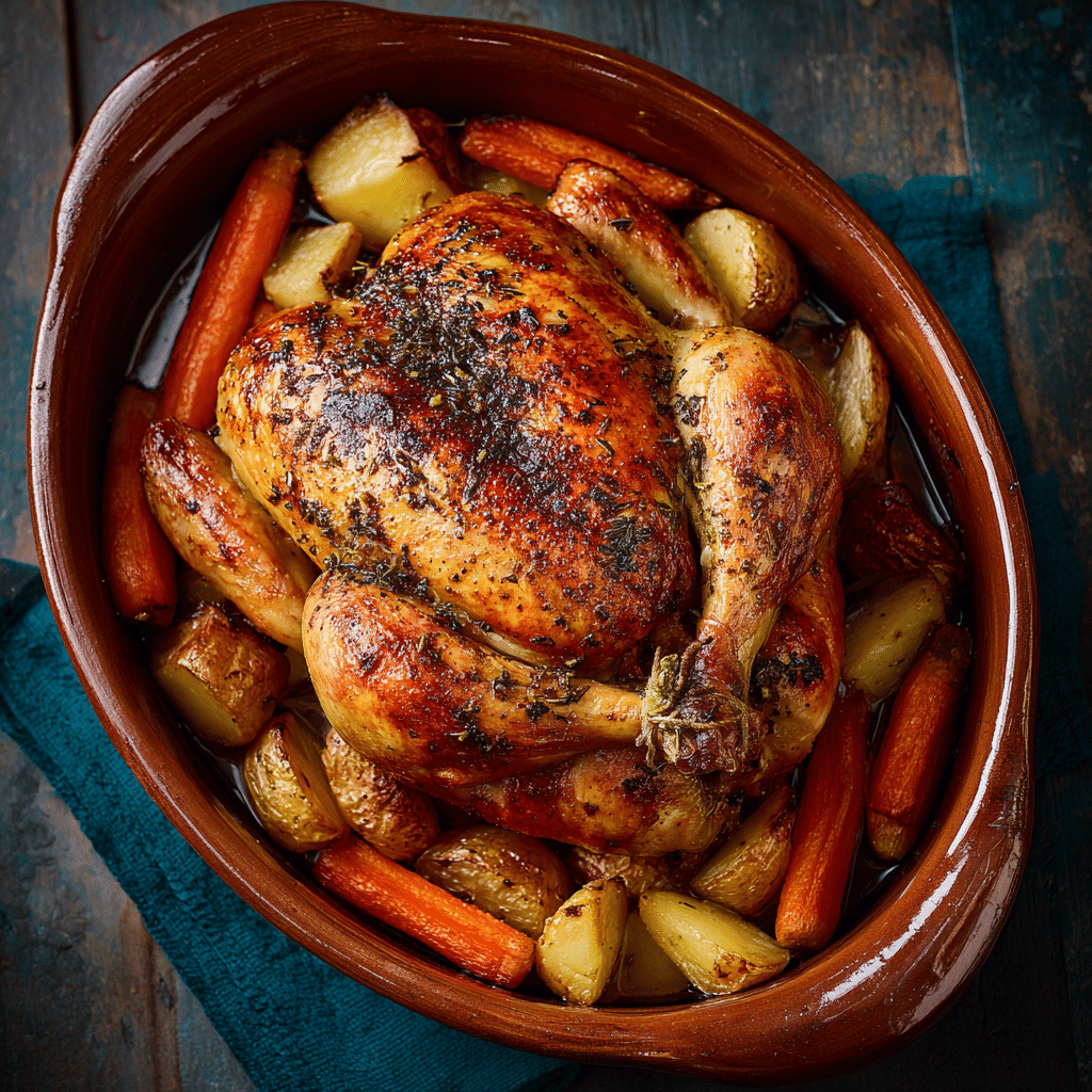 Slow Cooker Whole Chicken