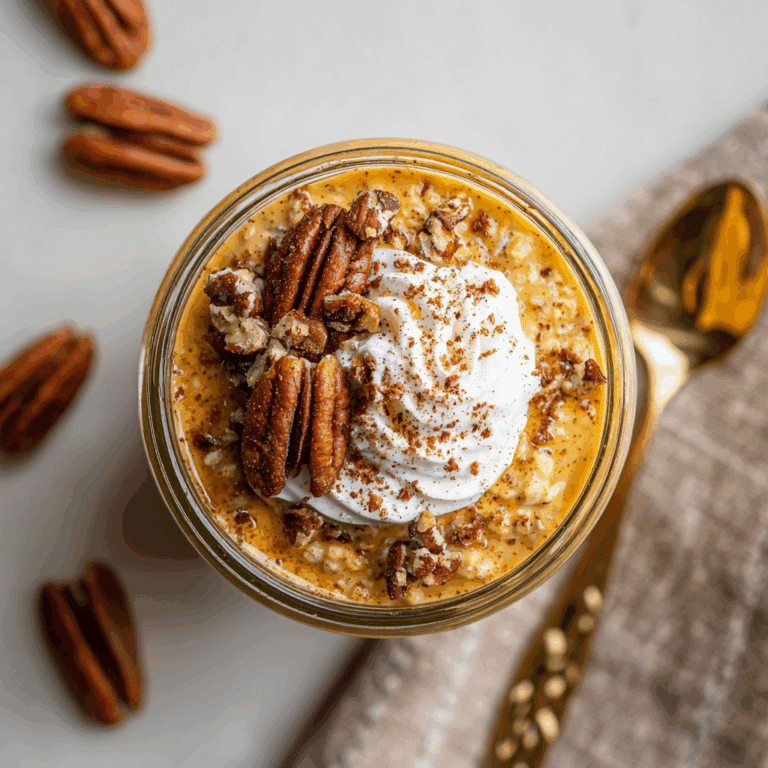 Pumpkin Protein Overnight Oats