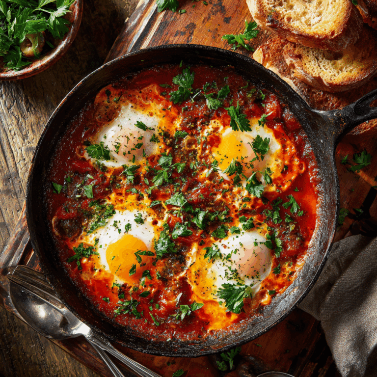 Shakshuka (Eggs in Tomato Sauce)
