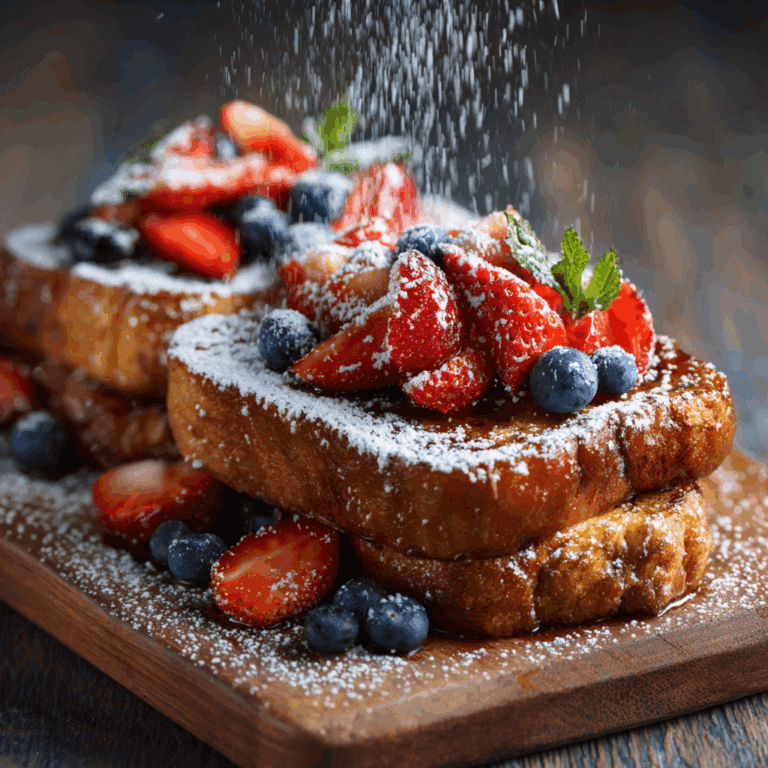 French Toast with Berries