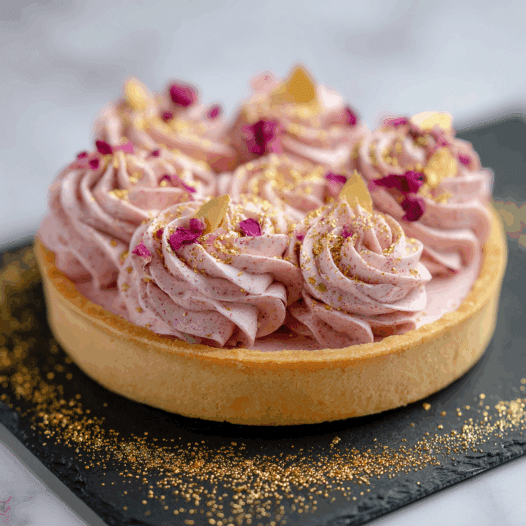 Enchanted Rose Tart