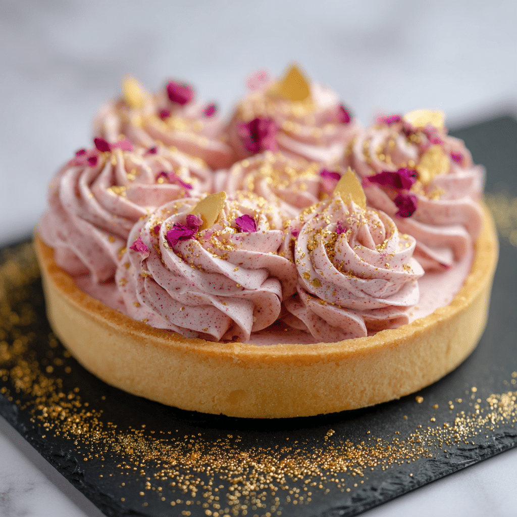 Enchanted Rose Tart