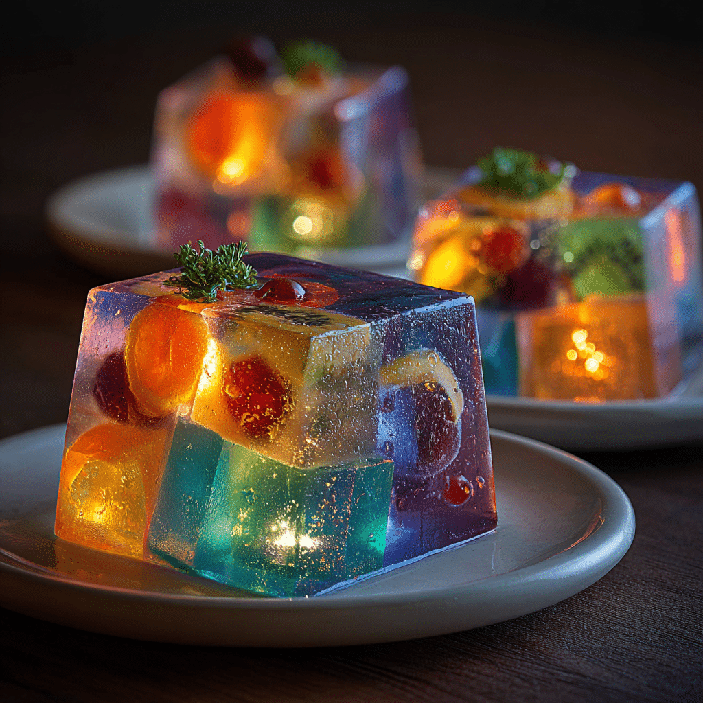 Prism Jelly Cake