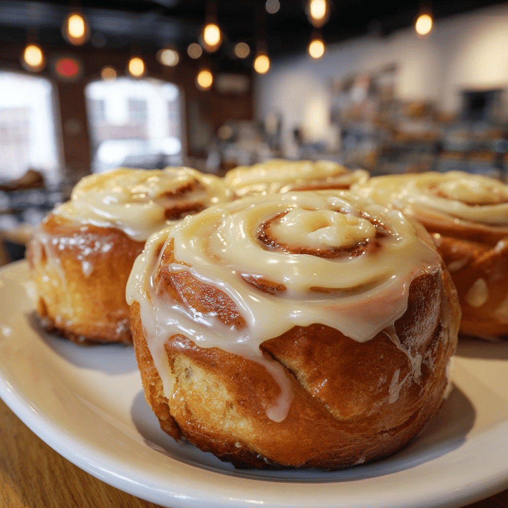 Cinnamon Rolls with Glaze