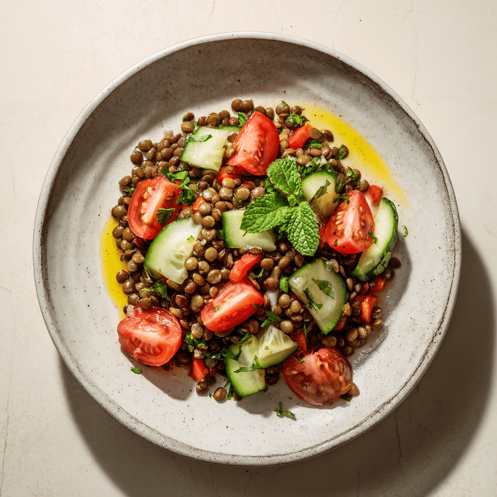 Mediterranean Lentil Salad