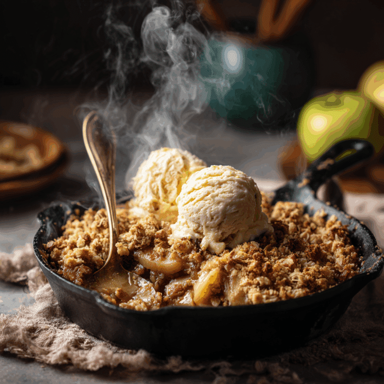 Apple Crisp with Oat Topping