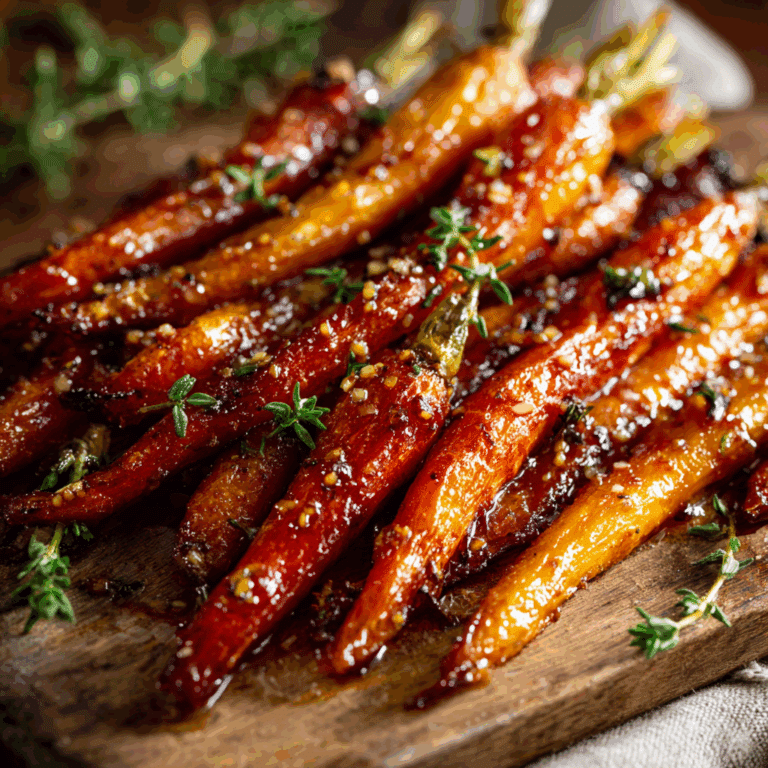 Maple-Glazed Roasted Carrots