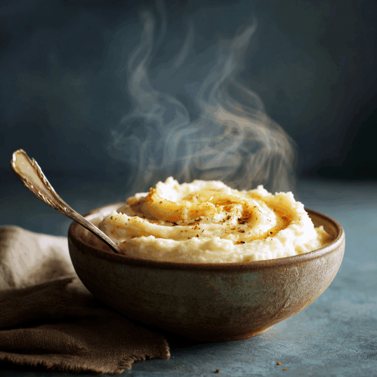 Buttery Garlic Mashed Potatoes