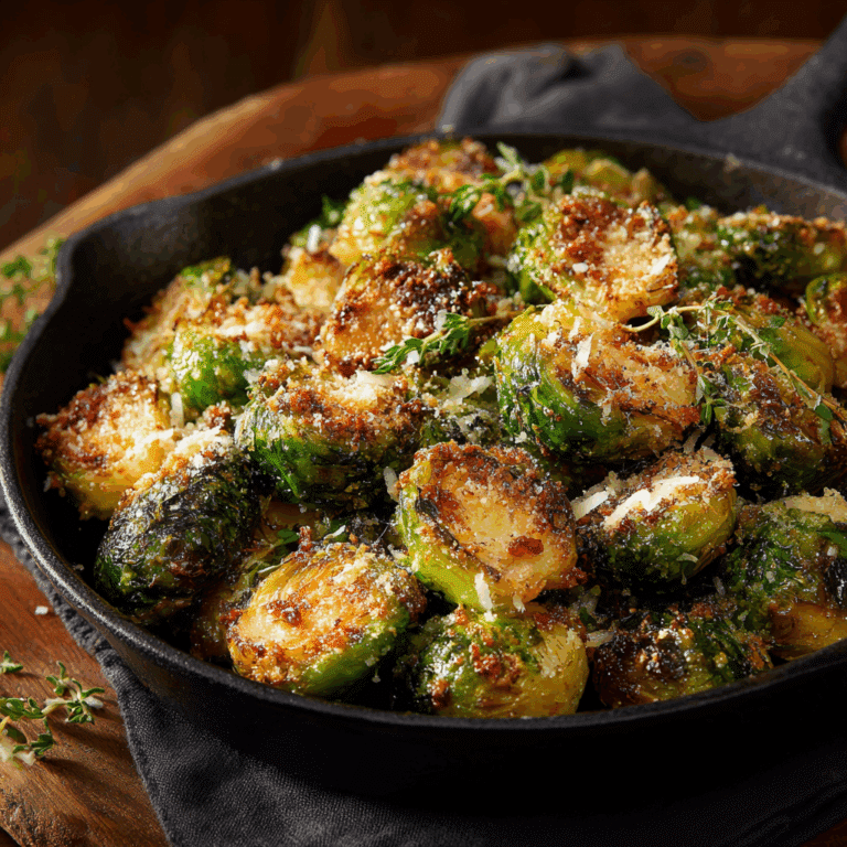 Parmesan Roasted Brussels Sprouts