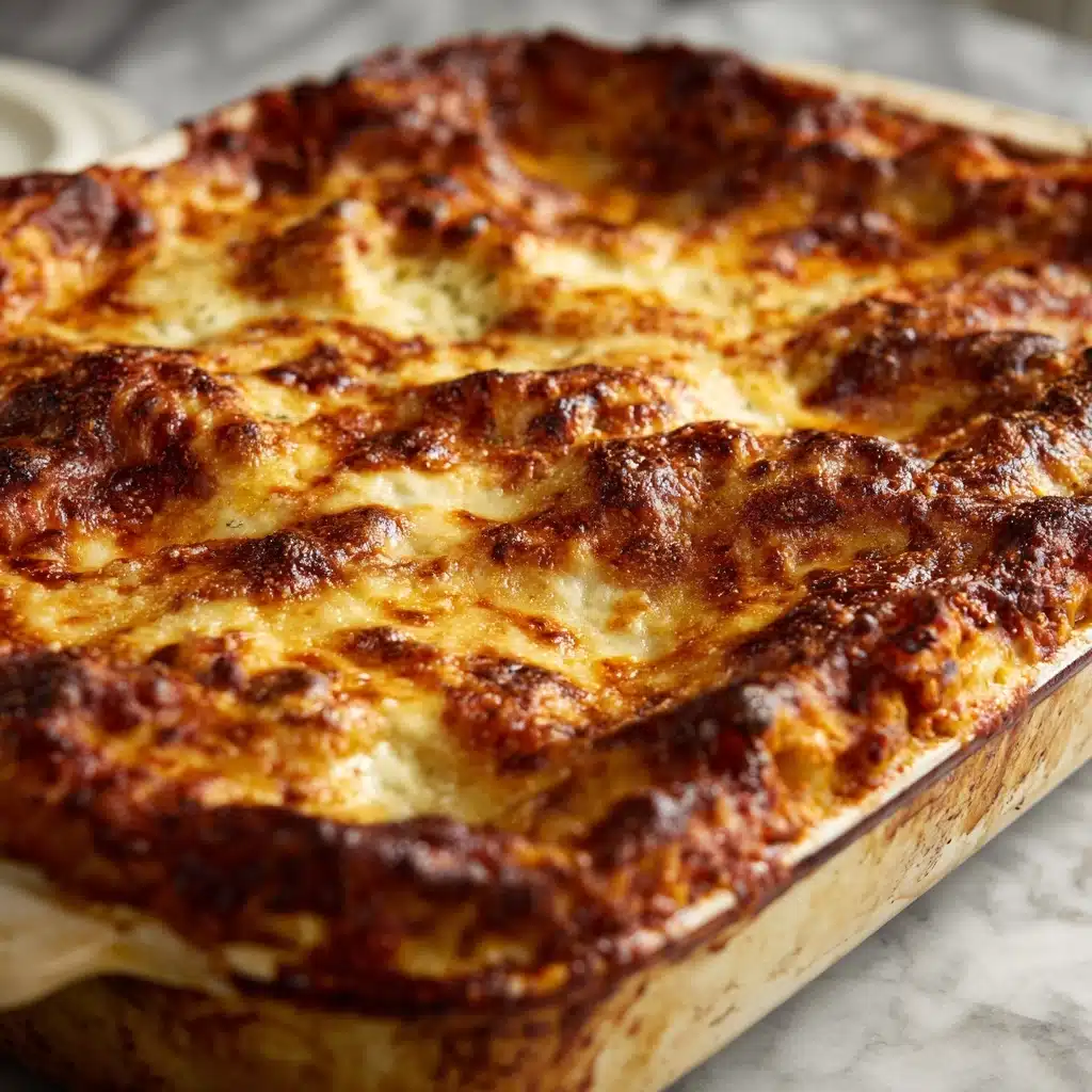 Classic Lasagna with Meat Sauce Recipe
