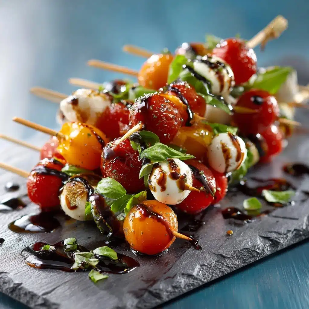 Caprese Salad Skewers Recipe - Recipe Image