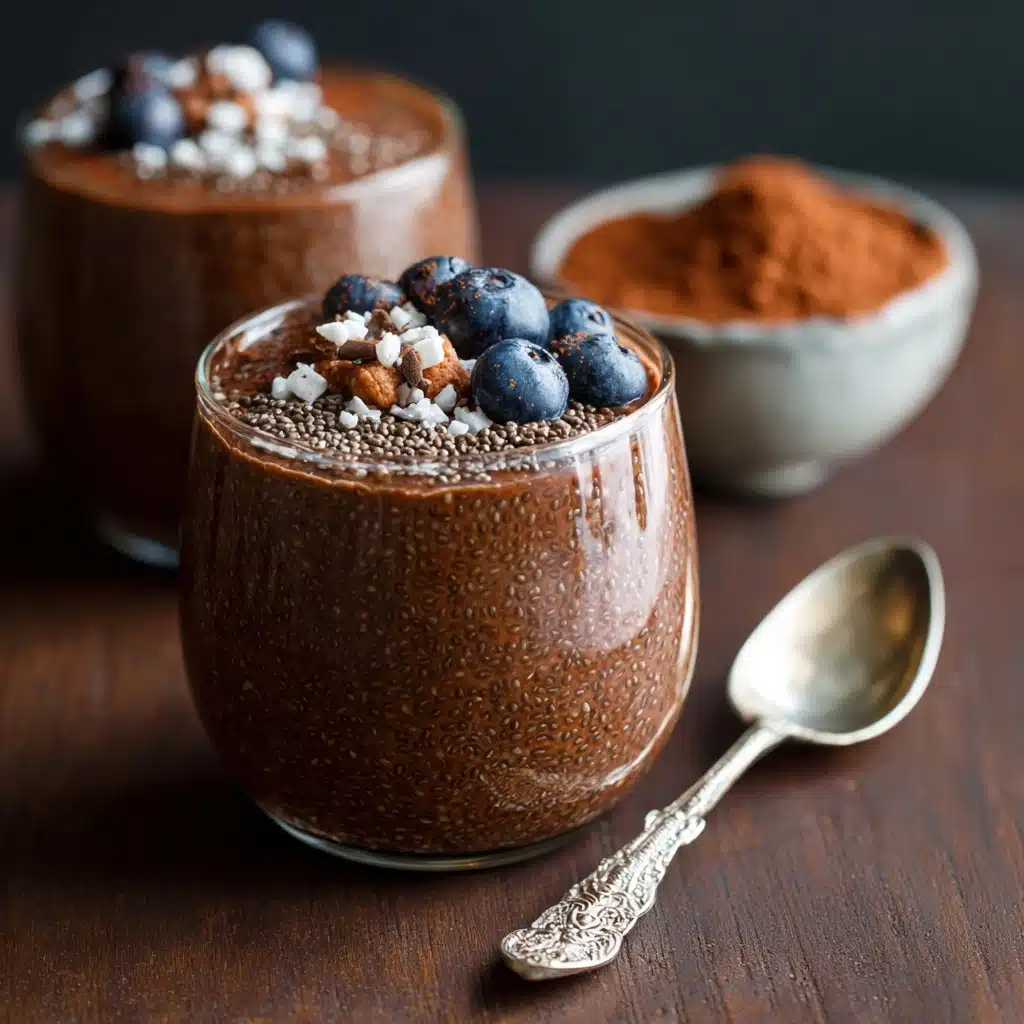 Dark Chocolate Chia Pudding Recipe