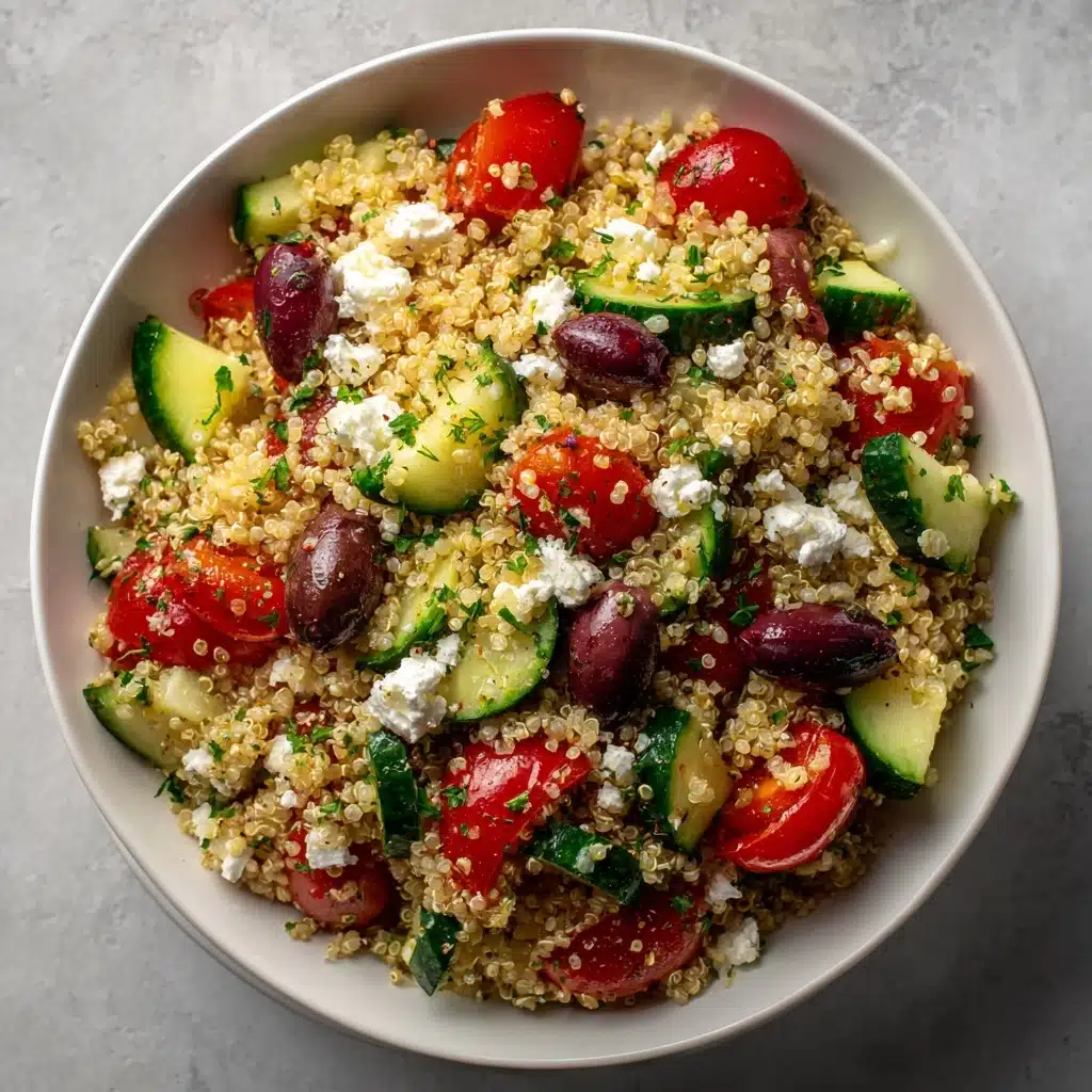 Mediterranean Quinoa Salad Recipe - Recipe Image