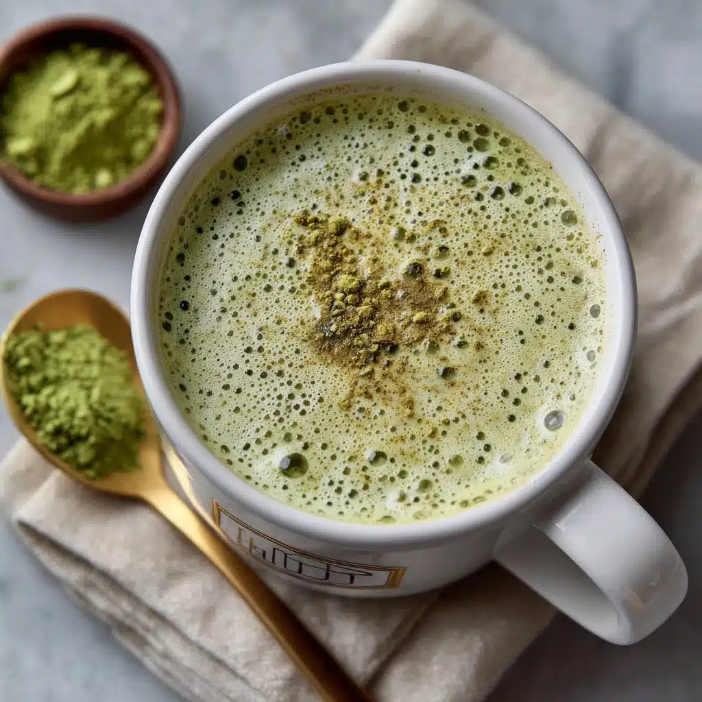 Matcha Green Tea Latte Recipe - Recipe Image