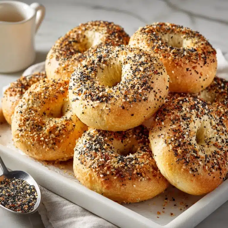 Homemade Everything Bagels Recipe