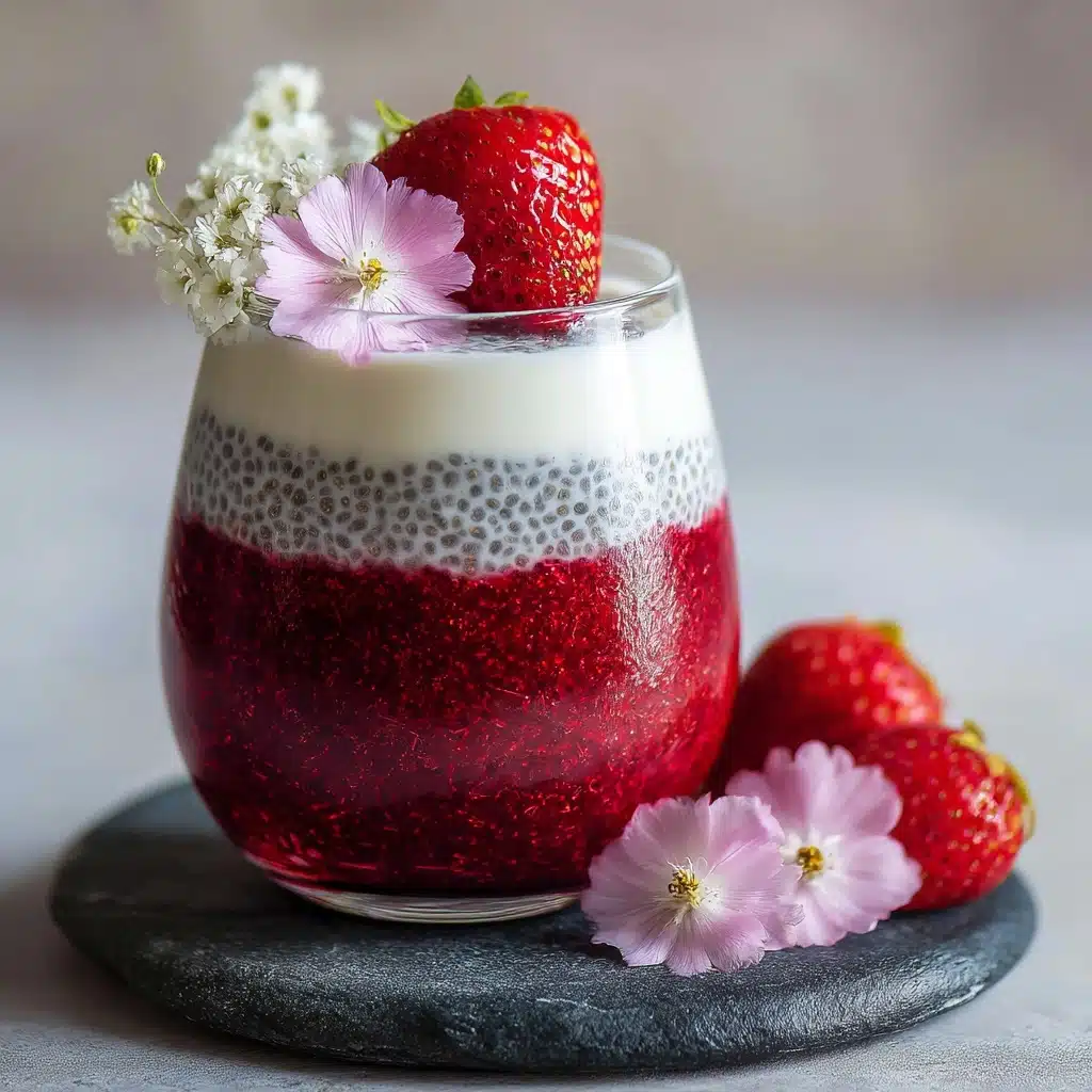 Strawberry Chia Pudding Recipe - Recipe Image