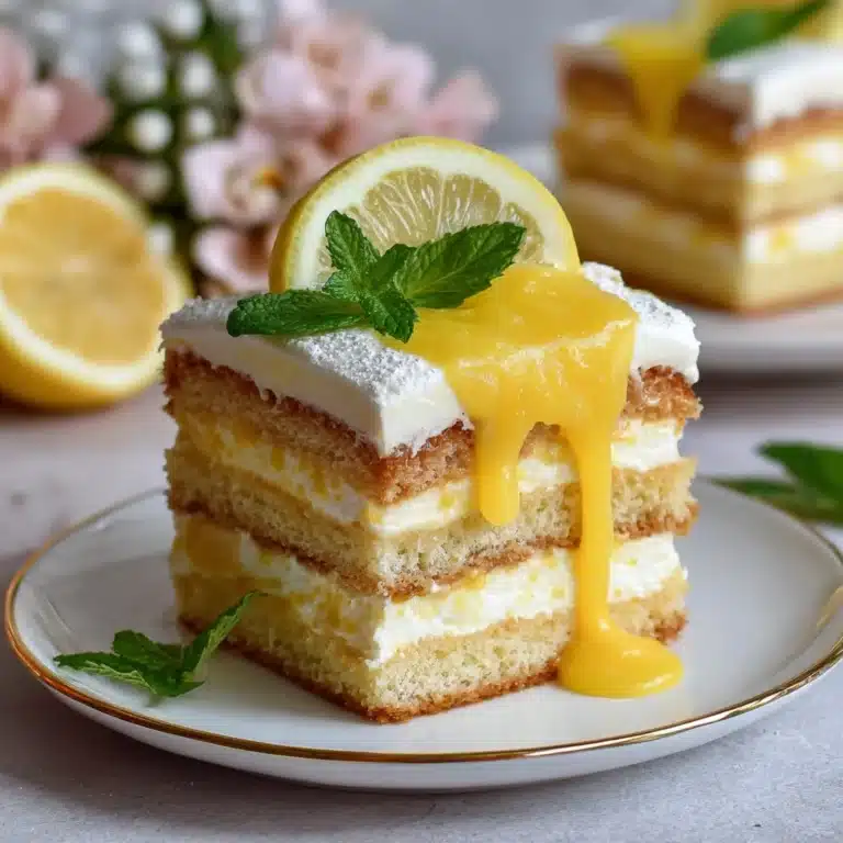 Lemon Tiramisu Recipe